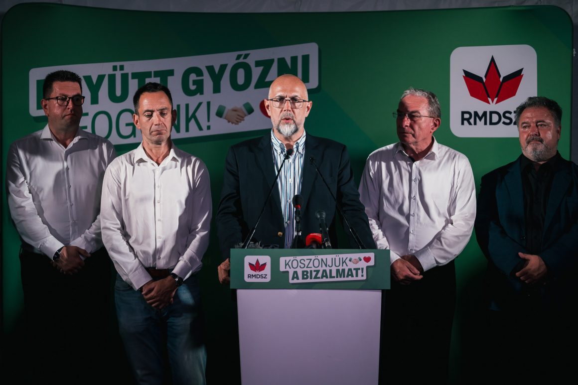 Kelemen Hunor nyilatkozata az urnazárást követően 