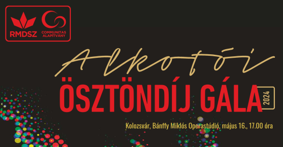 22. alkalommal szervezi meg Alkotói Ösztöndíj Gáláját a Communitas Alapítvány 22. alkalommal szervezi meg Alkotói Ösztöndíj Gáláját a Communitas Alapítvány