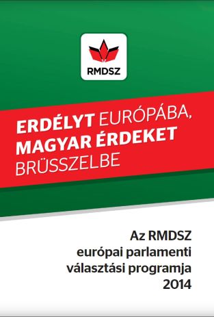 Az RMDSZ európai parlamenti választási programja