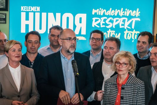 Kelemen Hunor nyilakozata az exit poll után