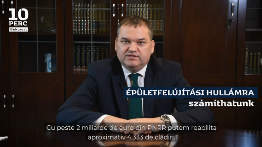 Cseke Attila a fejlesztési minisztérium épületfelújítási programjáról Cseke Attila a fejlesztési minisztérium épületfelújítási programjáról
