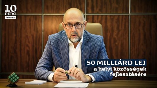Kelemen Hunor: 50 milliárd lej a helyi közösségek fejlesztésére Kelemen Hunor: 50 milliárd lej a helyi közösségek fejlesztésére