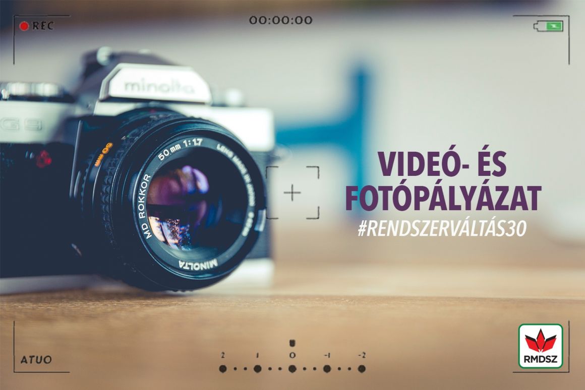 #Rendszerváltás30 - fotó- és videópályázat eredményhirdetése