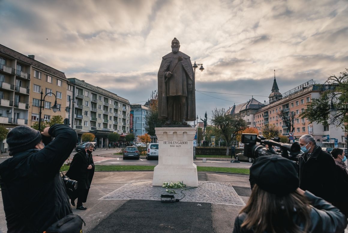 Kelemen Hunor beszéde Bethlen Gábor marosvásárhelyi szobrának avatóján