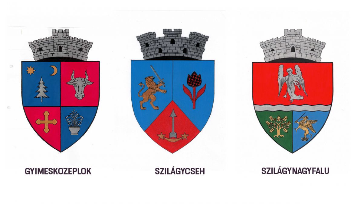 Szilágynagyfalu, Szilágycseh és Gyimesközéplok címerét hivatalosította a kormány 