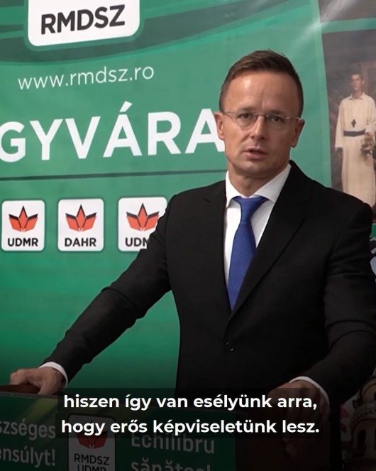 Köszönjük a biztató szavakat Magyarország külügyminiszterének! Köszönjük a biztató szavakat Magyarország külügyminiszterének!