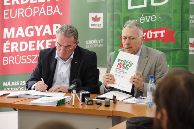 Az RMDSZ bemutatta az Erdély 2020 fejlesztési terv felújított változatát