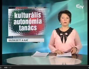 Kolozsváron ülésezett a Kulturális Autonómia Tanács Kolozsváron ülésezett a Kulturális Autonómia Tanács